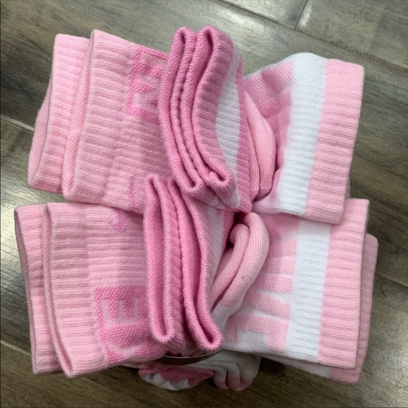 NIKE EVERYDAY CUSHIONED CREW SOCKS YTH 5Y-7Y pink - Picture 16 of 16